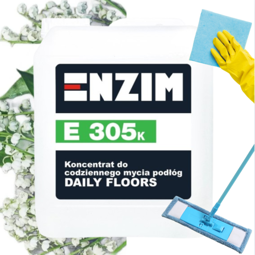 Enzim E 305k 5L | Enzim E 301k 5L |Płyn o zapachu konwalii do mycia podłóg