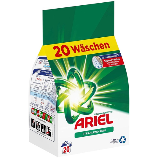 Ariel Uniwersalny Proszek do Prania 1,2 kg (20 prań)