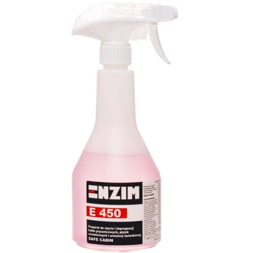 Enzim E 450 500ml - Preparat do mycia i impregnacji kabin, płytek i armatury