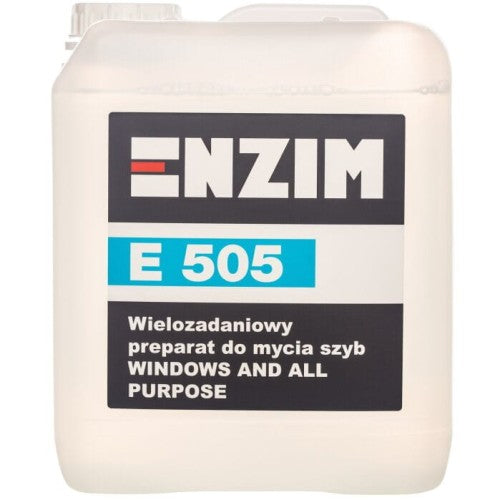 Enzim E 505 5L | Enzim E 500 5L | Wielozadaniowy preparat do mycia szyb